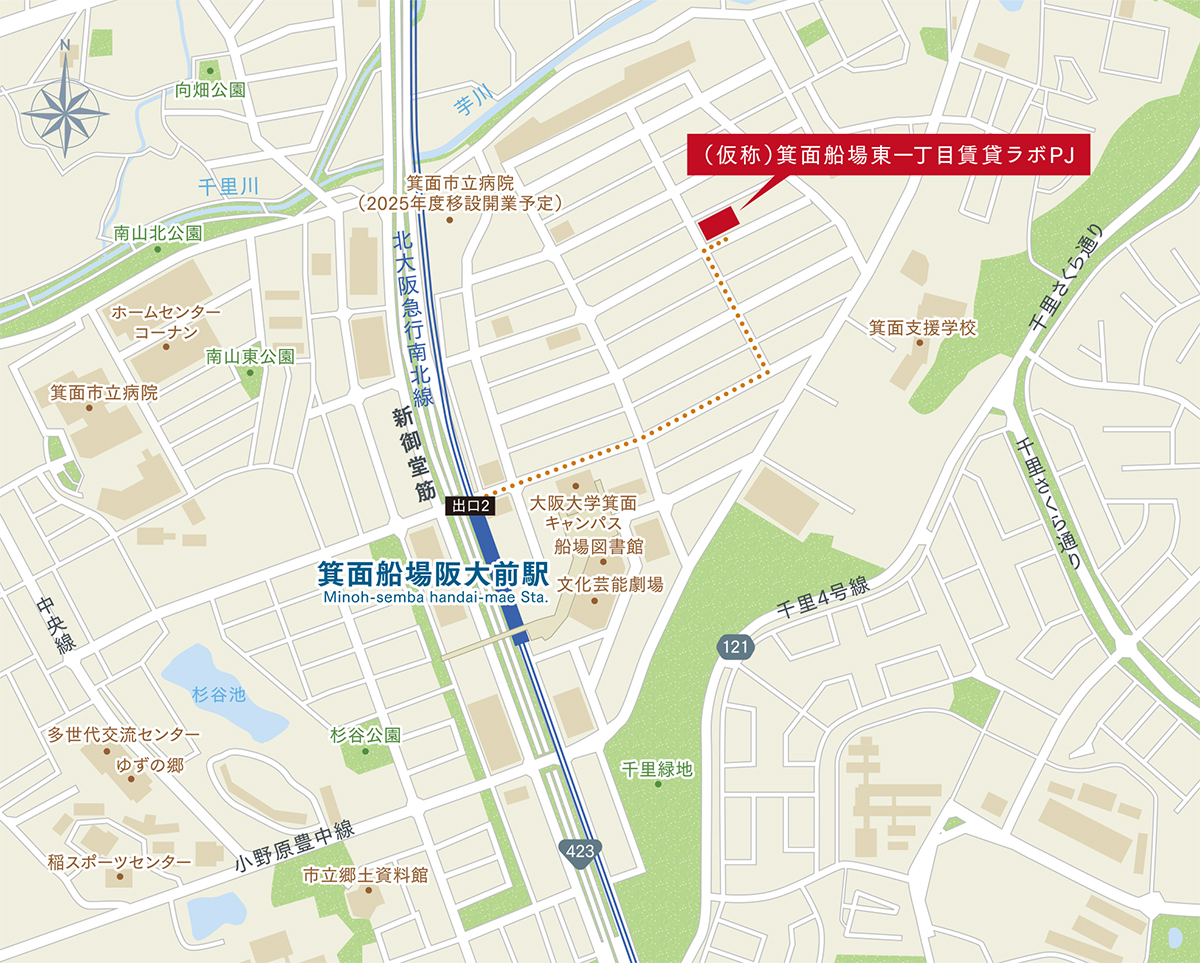 周辺マップ